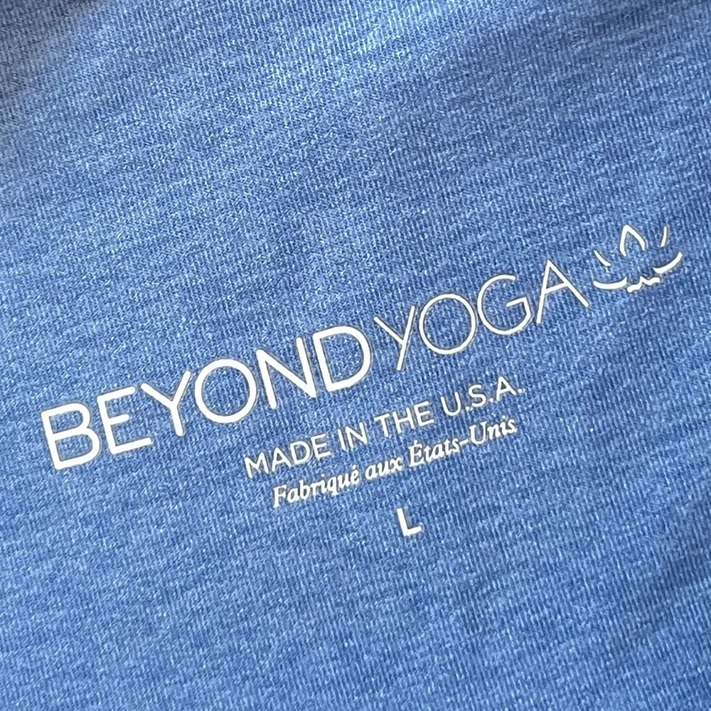 Beyond Yoga Spacedye Walk And Talk High-Waisted Leggings, Teal, Size Large - Picture 2 of 7